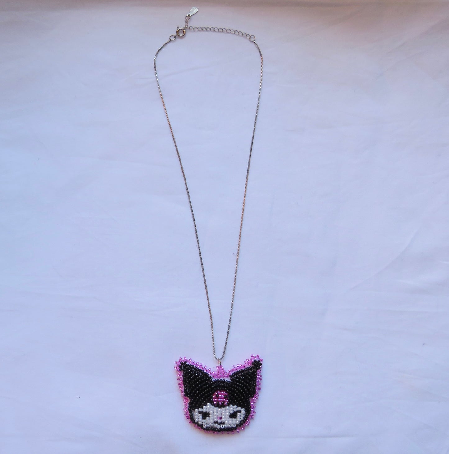 Kuromi Beaded Necklace