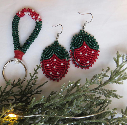 Beaded Strawberries