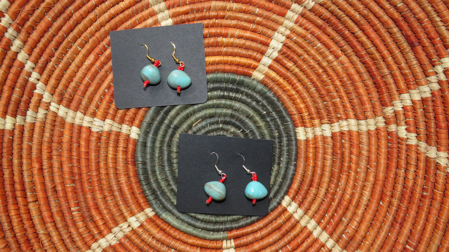 Small Beaded Earrings